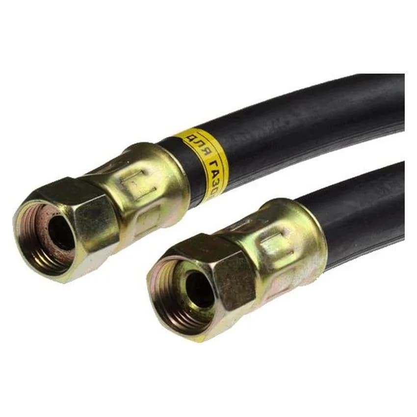 Рукав соединительный для газ. приборов (гигант D12 черн.) 1,0м 3/4 вв