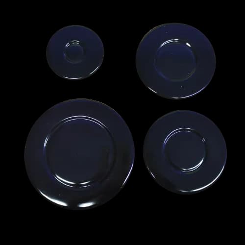 Комплект крышек De luxe (Sabaf) 5040, 506040, 606040 (с2007-2014г.в.) глянцевая эмаль, 4шт