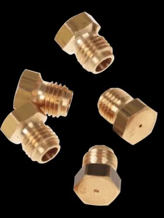Комплект сопел Gefest (Gefest -1,-2,-3,-4) 1457, 300, 1100, 1200, 3100, 3200(до07.2009г.в.)ПРИР М6*1