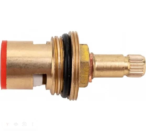 Кран-букса керам. 1/2" 20 шлицов удлиненная 2 резьбы PSM-1292-20